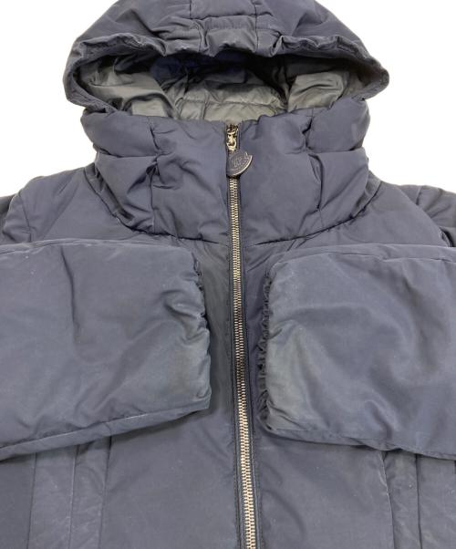 MONCLER（モンクレール）MONCLER (モンクレール) RENNE GIUBBOTTOダウンコート ネイビーの古着・服飾アイテム