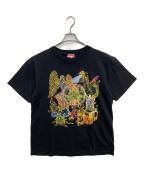 DISNEYディズニー）の古着「プリントTシャツ」｜ブラック