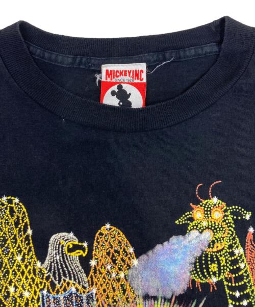 DISNEY（ディズニー）DISNEY (ディズニー) プリントTシャツ ブラック サイズ:表記なしの古着・服飾アイテム