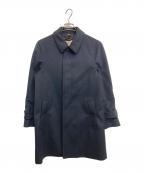 BURBERRYバーバリー）の古着「カシミヤ混ショートコート」｜ネイビー