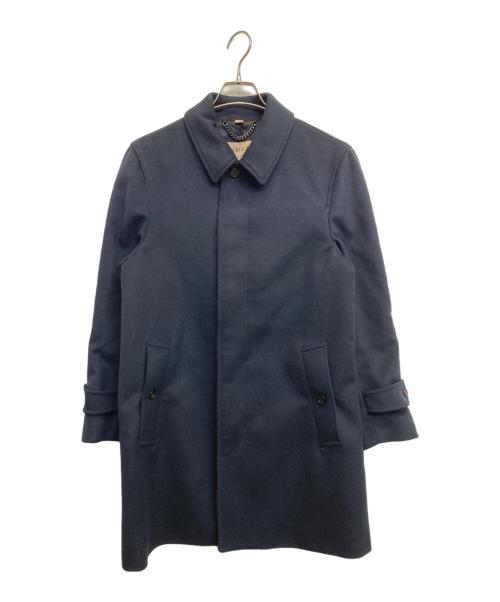 BURBERRY（バーバリー）BURBERRY (バーバリー) カシミヤ混ショートコート ネイビー サイズ:46の古着・服飾アイテム