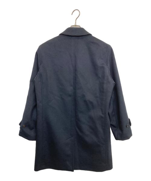 BURBERRY（バーバリー）BURBERRY (バーバリー) カシミヤ混ショートコート ネイビー サイズ:46の古着・服飾アイテム