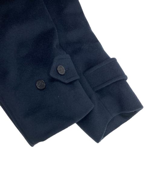 BURBERRY（バーバリー）BURBERRY (バーバリー) カシミヤ混ショートコート ネイビー サイズ:46の古着・服飾アイテム