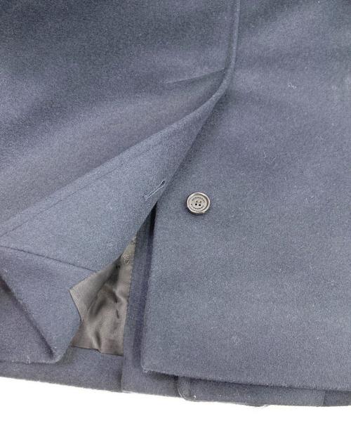 BURBERRY（バーバリー）BURBERRY (バーバリー) カシミヤ混ショートコート ネイビー サイズ:46の古着・服飾アイテム