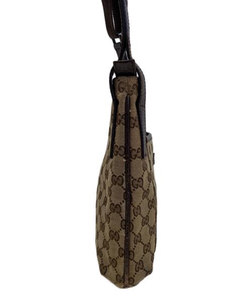 GUCCI（グッチ）GUCCI (グッチ) GG柄ショルダーバッグ ベージュ サイズ:-の古着・服飾アイテム