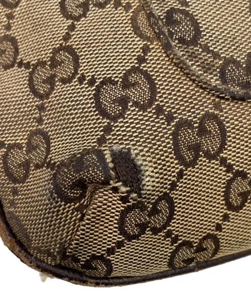 GUCCI（グッチ）GUCCI (グッチ) GG柄ショルダーバッグ ベージュ サイズ:-の古着・服飾アイテム