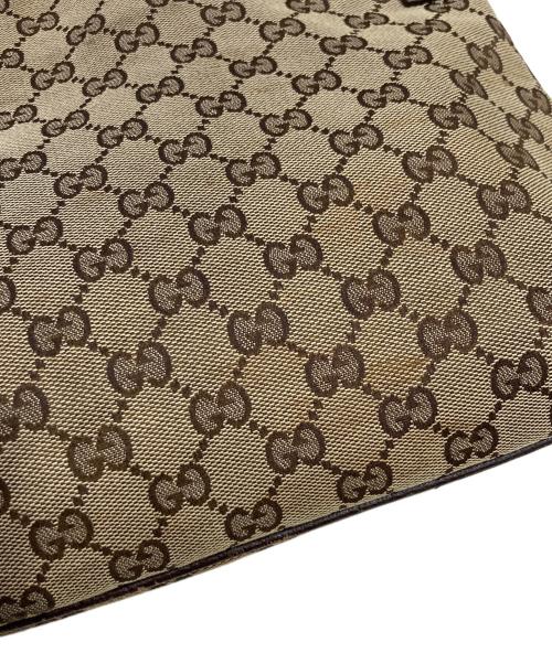 GUCCI（グッチ）GUCCI (グッチ) GG柄ショルダーバッグ ベージュ サイズ:-の古着・服飾アイテム
