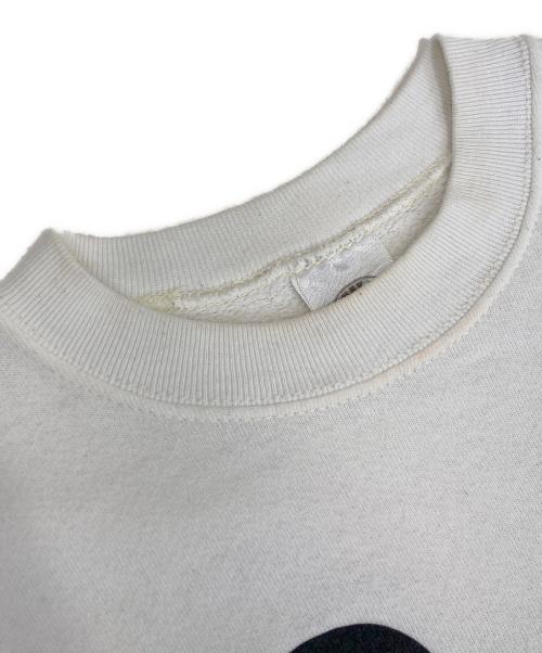 USED（ユーズド）USED (ユーズド) キャラクタープリントスウェット ホワイト サイズ:XLの古着・服飾アイテム