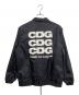 COMME des GARCONS (コムデギャルソン) バックロゴプリントコーチジャケット ブラック サイズ:S：10000円