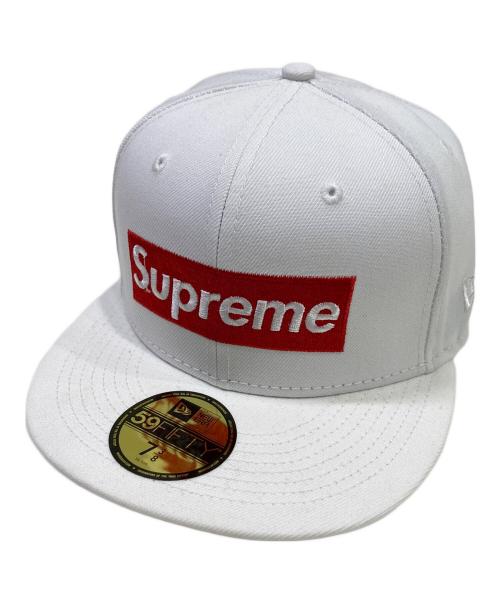 New Era（ニューエラ）New Era (ニューエラ) Supreme (シュプリーム) Money Box Logo Cap ホワイト サイズ:58.7cmの古着・服飾アイテム