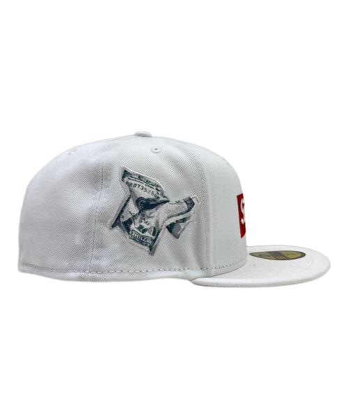 New Era（ニューエラ）New Era (ニューエラ) Supreme (シュプリーム) Money Box Logo Cap ホワイト サイズ:58.7cmの古着・服飾アイテム