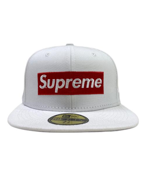 New Era（ニューエラ）New Era (ニューエラ) Supreme (シュプリーム) Money Box Logo Cap ホワイト サイズ:58.7cmの古着・服飾アイテム