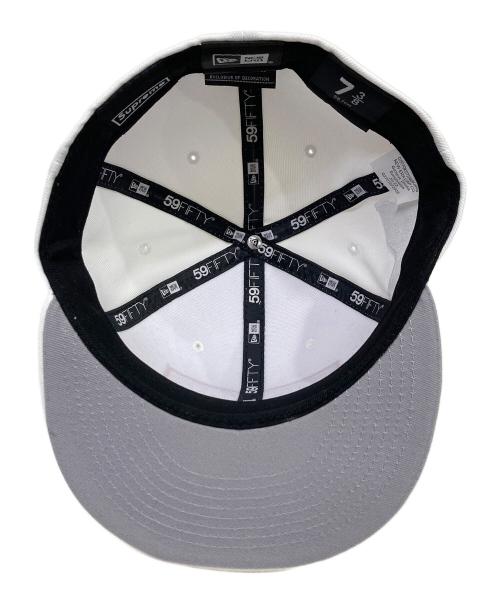 New Era（ニューエラ）New Era (ニューエラ) Supreme (シュプリーム) Money Box Logo Cap ホワイト サイズ:58.7cmの古着・服飾アイテム