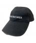 BALENCIAGA（バレンシアガ）の古着「ロゴキャップ」｜ブラック