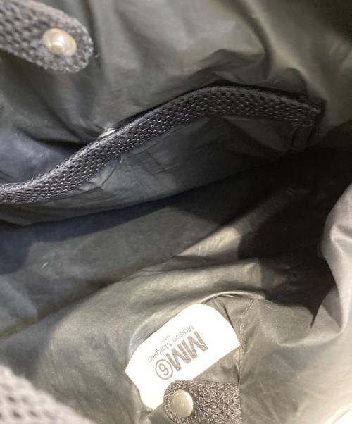 MM6 Maison Margiela（エムエムシックスメゾンマルジェラ）MM6 Maison Margiela (エムエムシックスメゾンマルジェラ) CLASSIC MESH JAPANESE HANDBAG ブラックの古着・服飾アイテム