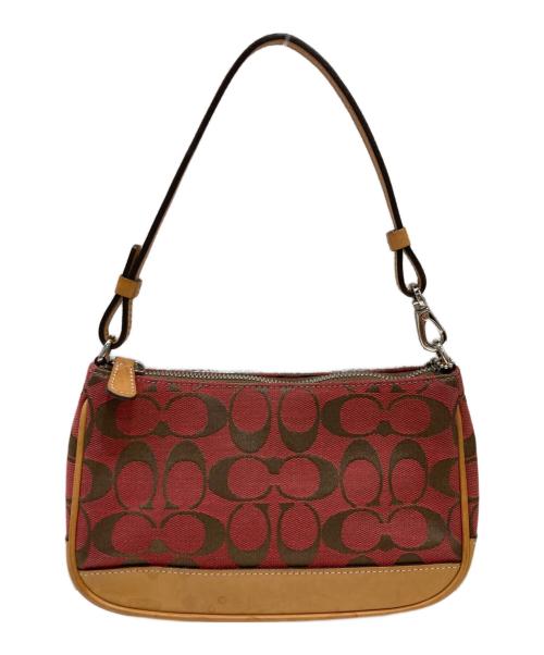 COACH（コーチ）COACH (コーチ) アクセサリーポーチ レッド サイズ:-の古着・服飾アイテム