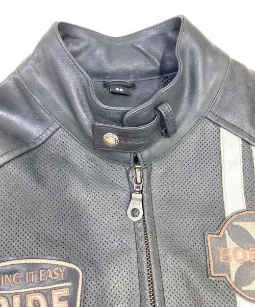 THE DEGNER CLASSIC BRAND（ザ・デグナー・クラシック・ブランド）THE DEGNER CLASSIC BRAND (ザ・デグナー・クラシック・ブランド) レザージャケット ブラック サイズ:Ｍの古着・服飾アイテム