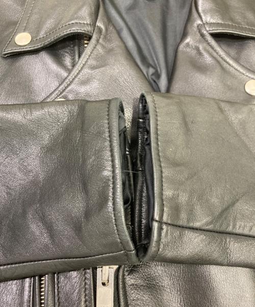 ROARS ORIGINAL（ロアーズオリジナル）ROARS ORIGINAL (ロアーズオリジナル) レザーライダースジャケット ブラック サイズ:Lの古着・服飾アイテム