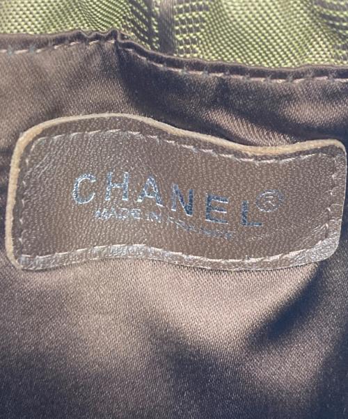 CHANEL（シャネル）CHANEL (シャネル) 巾着ポーチ ベージュ サイズ:-の古着・服飾アイテム