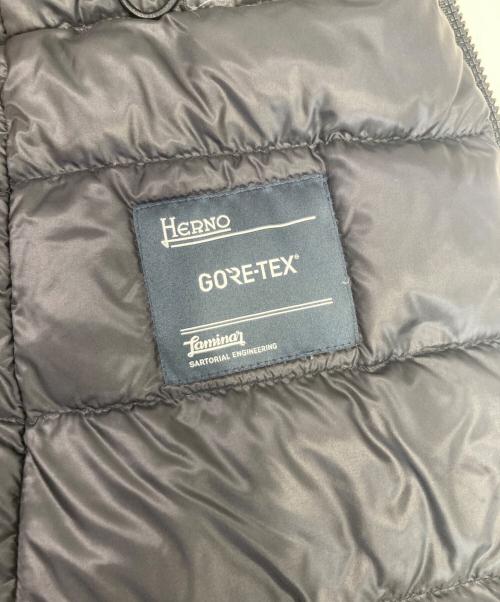HERNO（ヘルノ）HERNO (ヘルノ) Laminarダウンコート ブラック サイズ:44の古着・服飾アイテム