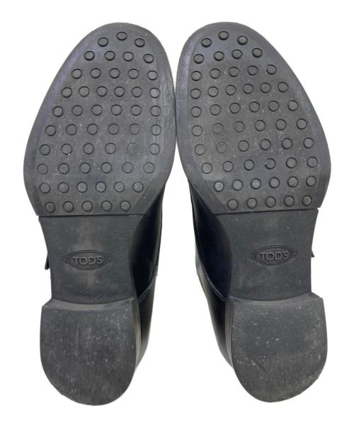 TOD'S（トッズ）TOD'S (トッズ) ダブルモンクストラップシューズ ブラック サイズ:37 1/2の古着・服飾アイテム