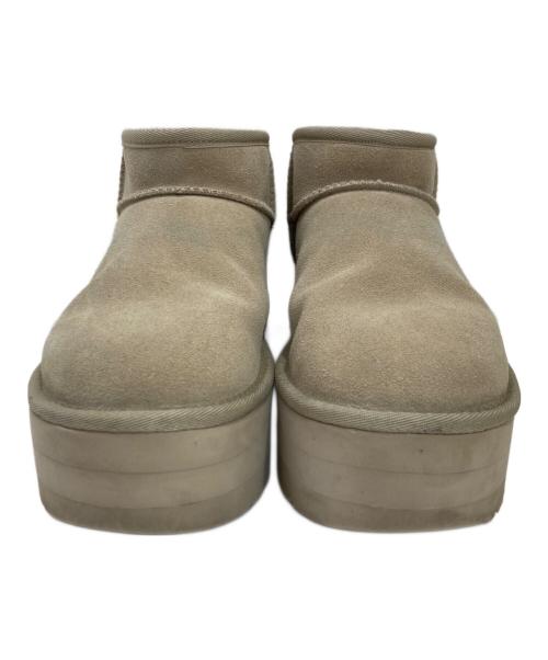 UGG（アグ）UGG (アグ) Classic Ultra Mini Platform ベージュ サイズ:24の古着・服飾アイテム