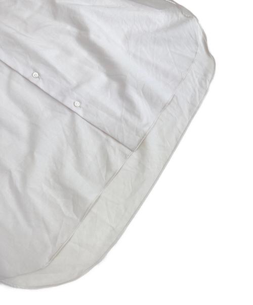 MARKAWARE（マーカウェア）MARKAWARE (マーカウェア) 長袖ウールシャツ アイボリー サイズ:１の古着・服飾アイテム