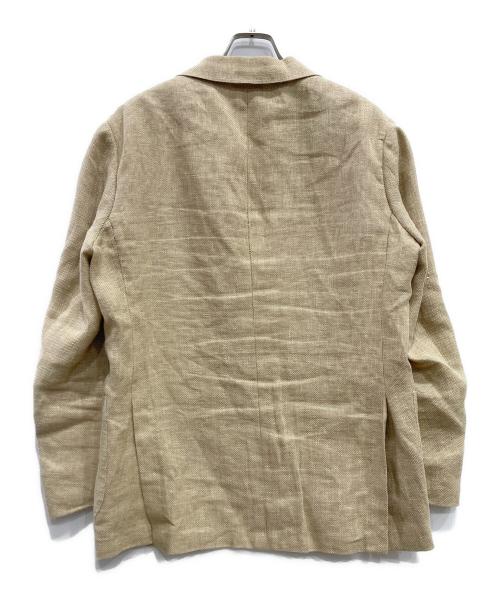 EDIFICE（エディフィス）EDIFICE (エディフィス) RING JACKET (リングジャケット) テーラードジャケット ベージュ サイズ:50の古着・服飾アイテム