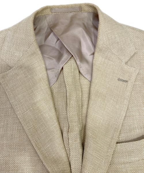 EDIFICE（エディフィス）EDIFICE (エディフィス) RING JACKET (リングジャケット) テーラードジャケット ベージュ サイズ:50の古着・服飾アイテム