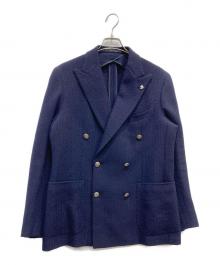 TAGLIATORE（タリアトーレ）の古着「ダブルジャケット」｜ネイビー