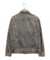 RHC Ron Herman (アールエイチシー ロンハーマン) ダメージ加工ブラックデニムジャケット ブラック サイズ:L：18000円