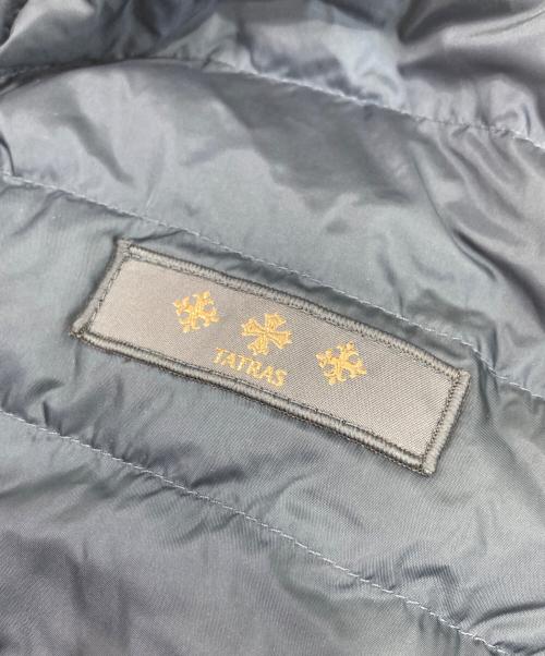 TATRAS（タトラス）TATRAS (タトラス) LOKOノーカラーライトダウンジャケット ブルー サイズ:3の古着・服飾アイテム