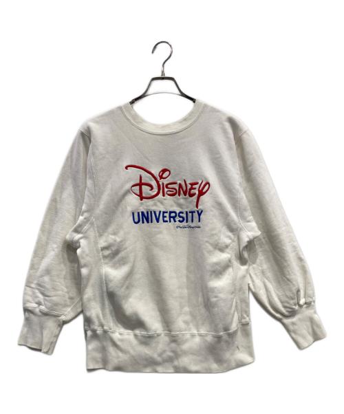 Champion REVERSE WEAVE（チャンピオン リバース ウィーブ）Champion REVERSE WEAVE (チャンピオン リバース ウィーブ) 刺繍スウェット ホワイト サイズ:Ｍの古着・服飾アイテム