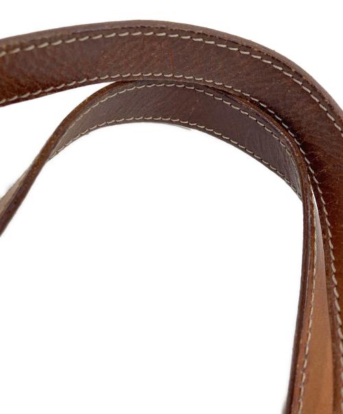 CELINE（セリーヌ）CELINE (セリーヌ) マカダム柄トートバッグ ブラウンの古着・服飾アイテム