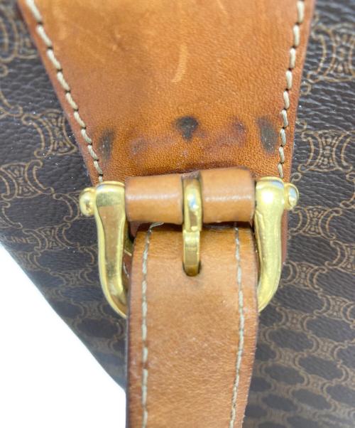 CELINE（セリーヌ）CELINE (セリーヌ) マカダム柄トートバッグ ブラウンの古着・服飾アイテム