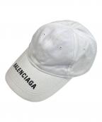 BALENCIAGAバレンシアガ）の古着「ロゴキャップ」｜ホワイト