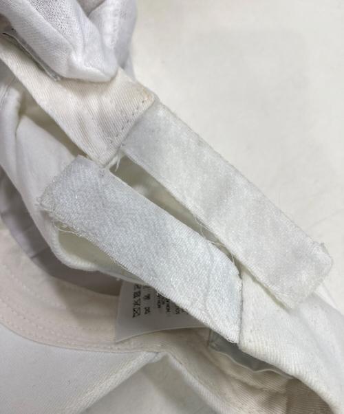 BALENCIAGA（バレンシアガ）BALENCIAGA (バレンシアガ) ロゴキャップ ホワイト サイズ:Lの古着・服飾アイテム