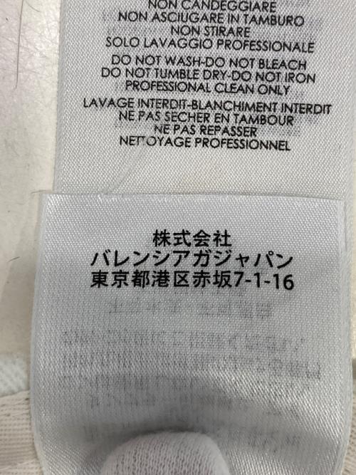 BALENCIAGA（バレンシアガ）BALENCIAGA (バレンシアガ) ロゴキャップ ホワイト サイズ:Lの古着・服飾アイテム