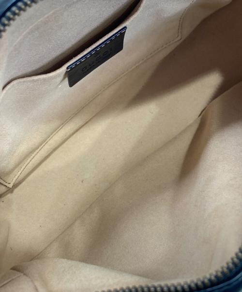 GUCCI（グッチ）GUCCI (グッチ) GGマーモント スモール カメラバッグ ブラック サイズ:-の古着・服飾アイテム