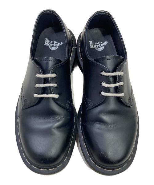 Dr.Martens（ドクターマーチン）Dr.Martens (ドクターマーチン) ホワイトステッチ3ホールシューズ ブラック サイズ:UK5の古着・服飾アイテム