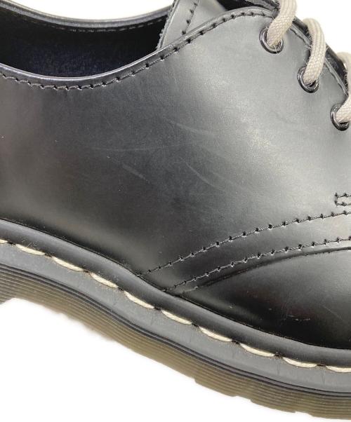 Dr.Martens（ドクターマーチン）Dr.Martens (ドクターマーチン) ホワイトステッチ3ホールシューズ ブラック サイズ:UK5の古着・服飾アイテム