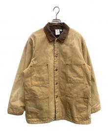 SMP CLOTHING（エスエムピークロージング）の古着「ステンシルダックジャケット」｜ベージュ