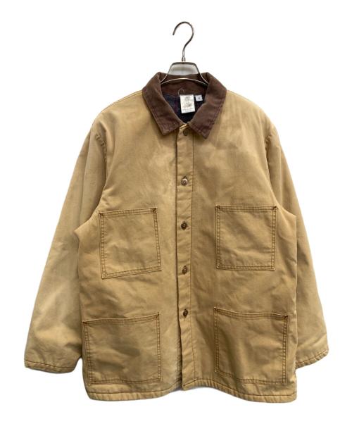 SMP CLOTHING（エスエムピークロージング）SMP CLOTHING (エスエムピークロージング) ステンシルダックジャケット ベージュ サイズ:42の古着・服飾アイテム