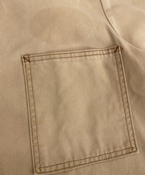 SMP CLOTHING（エスエムピークロージング）SMP CLOTHING (エスエムピークロージング) ステンシルダックジャケット ベージュ サイズ:42の古着・服飾アイテム
