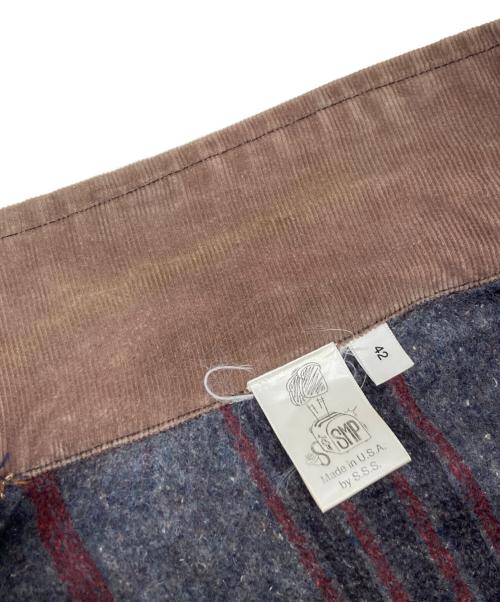 SMP CLOTHING（エスエムピークロージング）SMP CLOTHING (エスエムピークロージング) ステンシルダックジャケット ベージュ サイズ:42の古着・服飾アイテム
