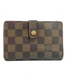 LOUIS VUITTON（ルイ ヴィトン）の古着「2つ折り財布」｜ブラウン