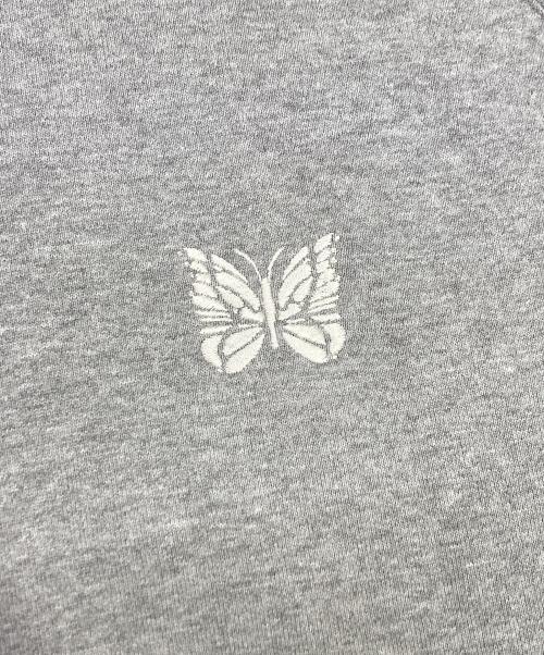 Needles（ニードルズ）Needles (ニードルズ) TRACK HOODIE グレー サイズ:Lの古着・服飾アイテム