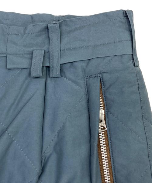 sacai（サカイ）sacai (サカイ) キルティングパンツ グレー サイズ:2の古着・服飾アイテム