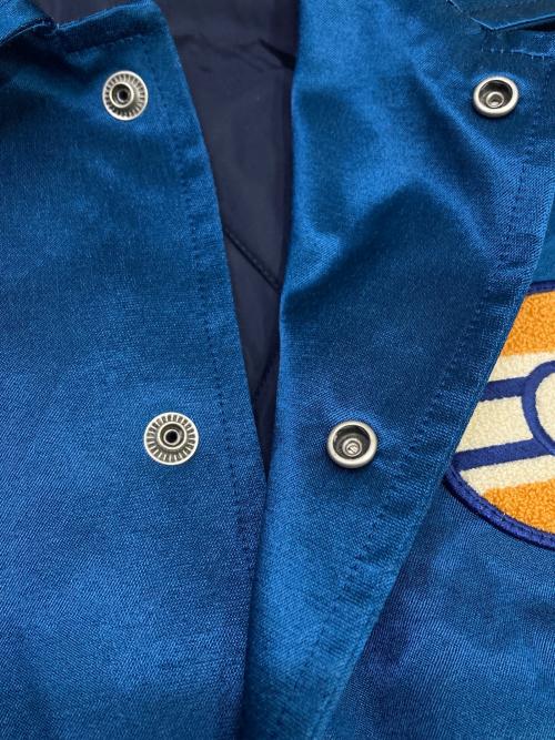 GUCCI（グッチ）GUCCI (グッチ) Interlocking G Patch Windbreaker ブルー サイズ:48の古着・服飾アイテム