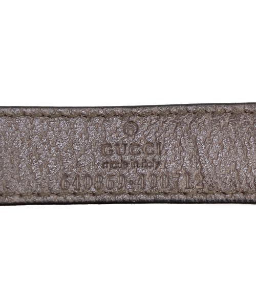 GUCCI（グッチ）GUCCI (グッチ) ハウンドトゥース インターロッキングG キャップ レッド サイズ:Sの古着・服飾アイテム